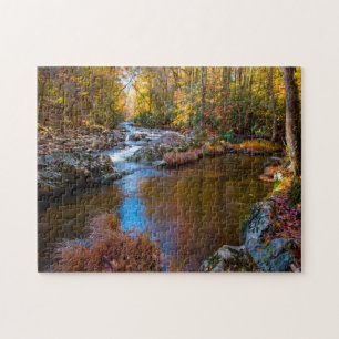 Great Creek Smoky Mountains. Jigsaw Puzzle