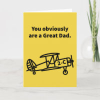 Great Dad Plane 2-C Family