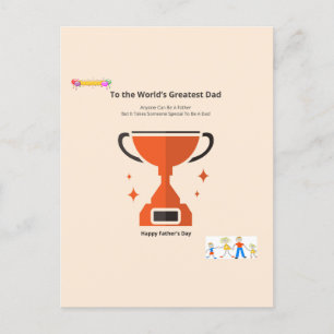 Great Daddy Postcard