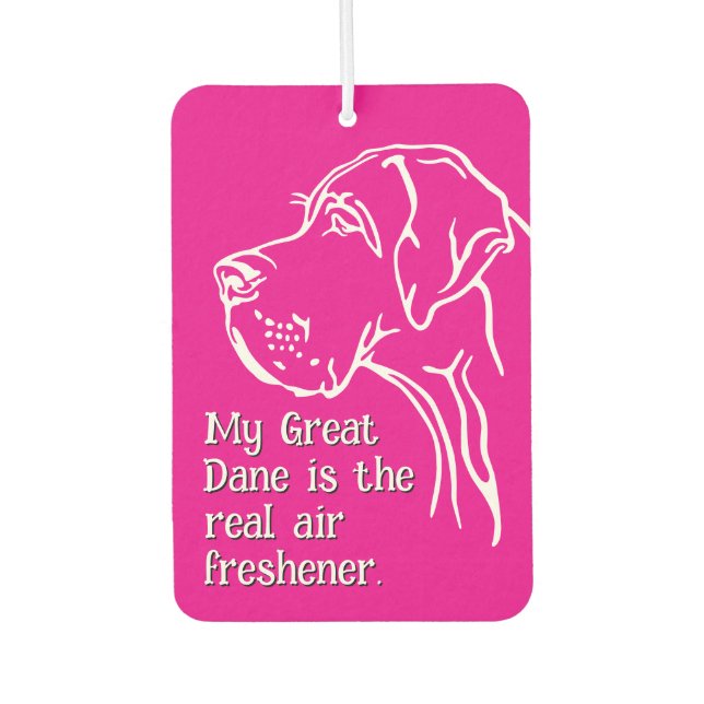 Great Dane Air Fresheners  (Front)