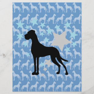 Great Dane and a Star Heart Flyer