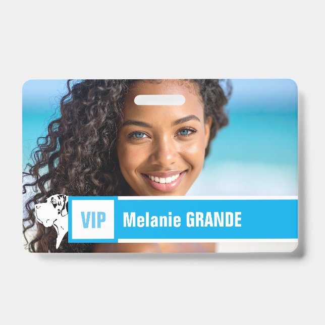 Great Dane Badge ID Badge (Front)