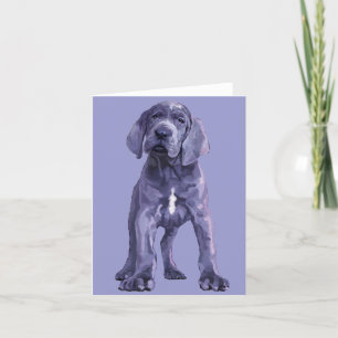 Great Dane "Big Baby" Puppy Card