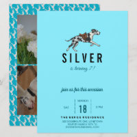Great Dane Birthday Invitation with 3 Photos