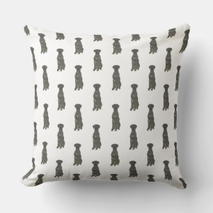 Great Dane (Black) Cushion