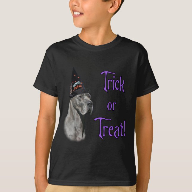 Great Dane (blue) Trick T-Shirt (Front)