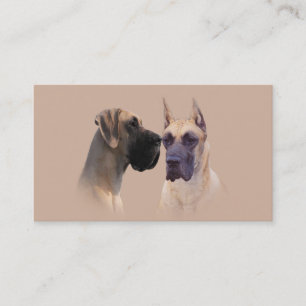 Great Dane Breeder Business Card