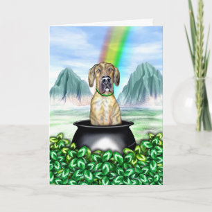Great Dane Brindle UC Pot O Gold Card