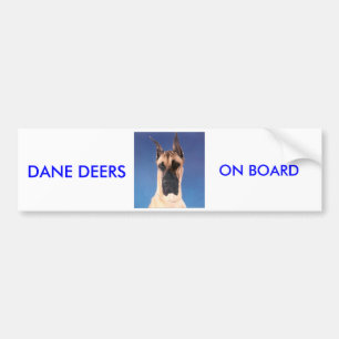 GREAT DANE BUMPER STICKER