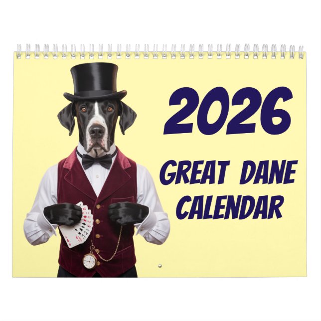 Great Dane Calendar (Cover)