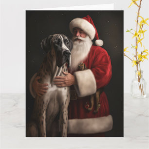 Great Dane Christmas Card