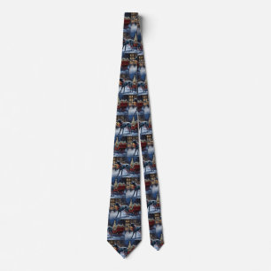 Great Dane Christmas Festive Season Tie