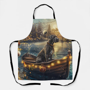 Great Dane Christmas Festive Voyage Apron