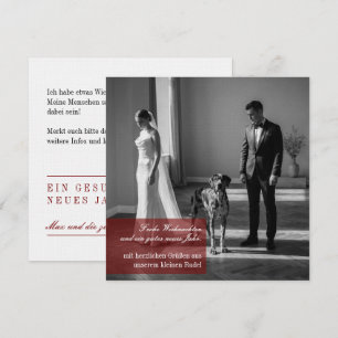 Great Dane Christmas Holiday Card