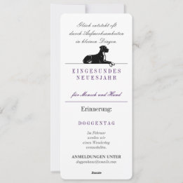 Great Dane Christmas Holiday Card