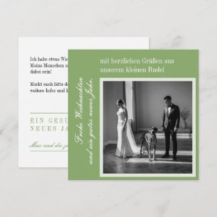 Great Dane Christmas Holiday Card