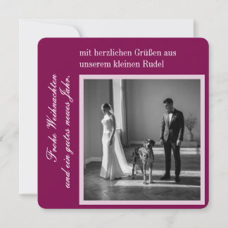 Great Dane Christmas Holiday Card
