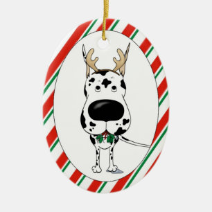 Great Dane Christmas Ornament