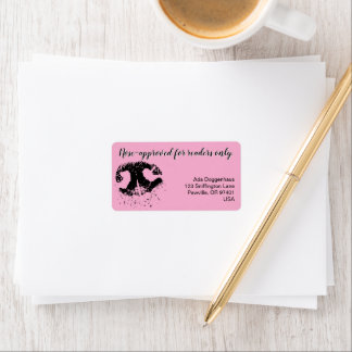 Great Dane Christmas Season Greetings Funny Label