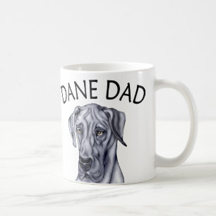 Great Dane Dad Blue UC Coffee Mug