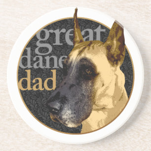 Great Dane Dad Coaster