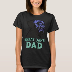 Great Dane Dad Cute Dog Great Dane T-Shirt