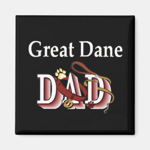 great dane dad Magnet