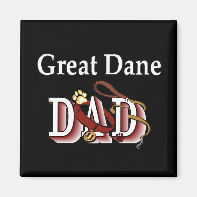 great dane dad Magnet (Front)