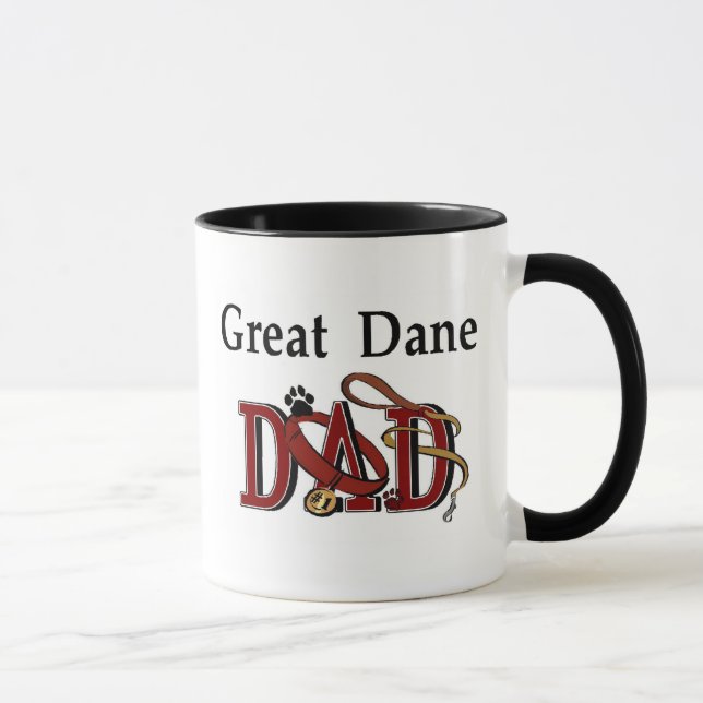 Great Dane Dad Mug (Right)