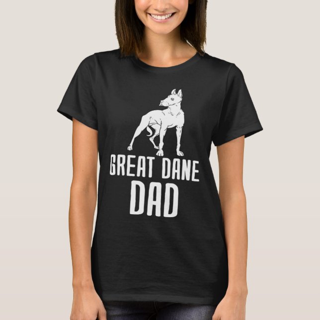 Great Dane Dad T-Shirt (Front)