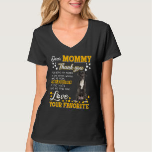 Great Dane Dear Mummy Thank You For Being My Mummy T-Shirt