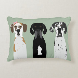 Great Dane Dog Decorative Cushion