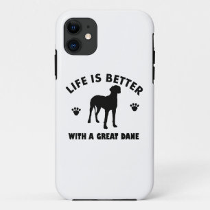 Great Dane dog design iPhone 11 Case