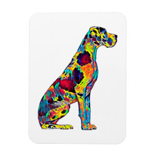Great dane dog gifts 3" x 4" Flexible Photo Magnet