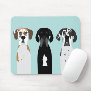 Great Dane Dog Mouse Mat