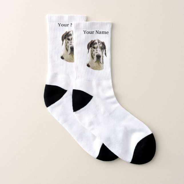 Great Dane dog Socks (Pair)