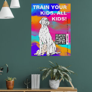 Great Dane Dog Trainer Poster