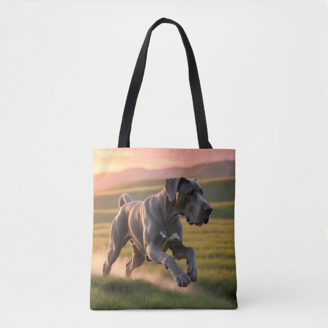 Great Dane Elegant Shoulder Tote Bag (Front)