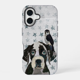 GREAT DANE & FALCON iPhone case