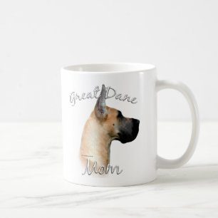 Great Dane (fawn) Mum 2 Coffee Mug