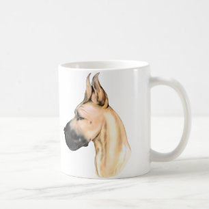 Great Dane Feminine Fawn Coffee Mug