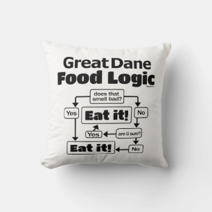 Great Dane Food Logic Cushion