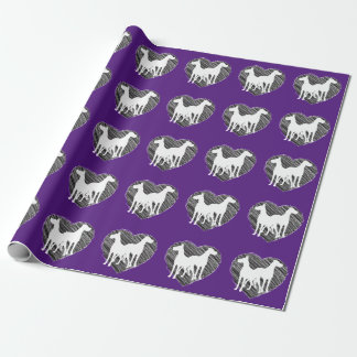 Great Dane Friends wrapping paper