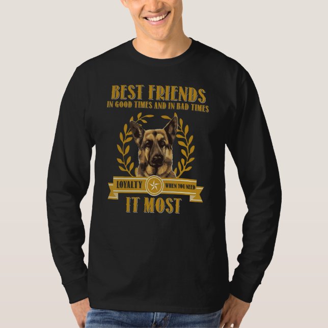 Great Dane Fun Berger Dog T-Shirt (Front)