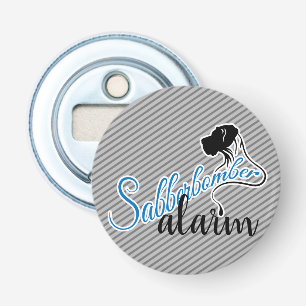 Great Dane fun in german Bottle Opener