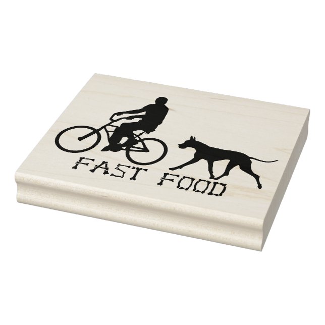 Great Dane Fun Rubber Stamp (Stamp)