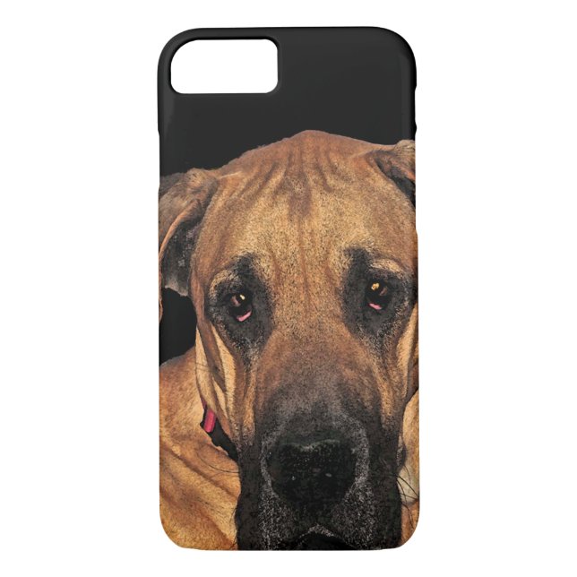 Great Dane Gentle Giant Dog iPhone 8/7 Case (Back)