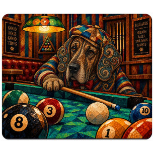 Great Dane, Geometric Mosaic Mouse Mat