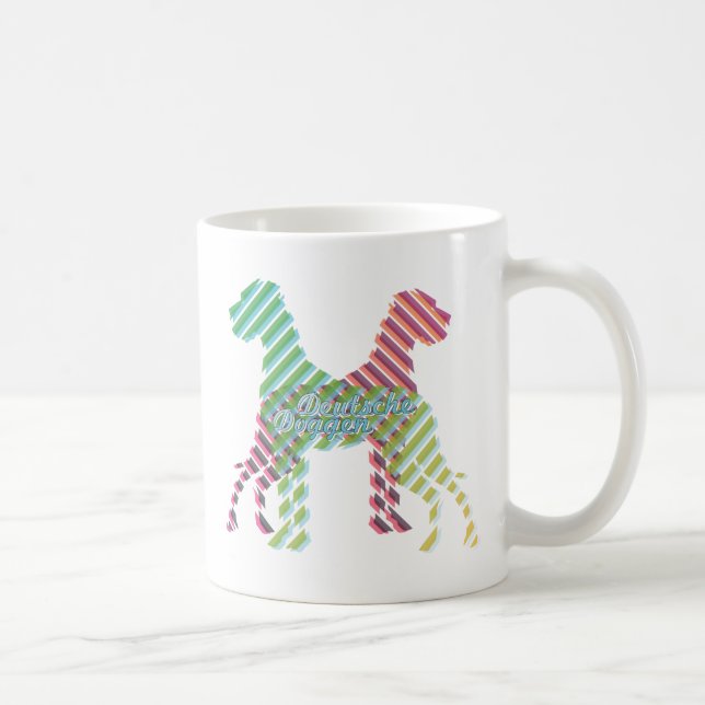 Great Dane graphics Coffee Mug (Right)