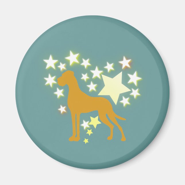 Great Dane graphics Magnet (Front)